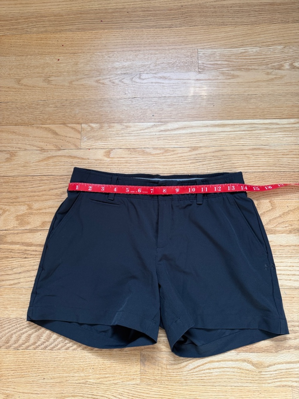3 Pair of Under Armour Women's Athletic Shorts - Navy, White, and Black - Picture 7 of 9